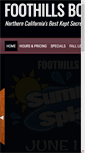 Mobile Screenshot of foothillsbowlingcenter.com